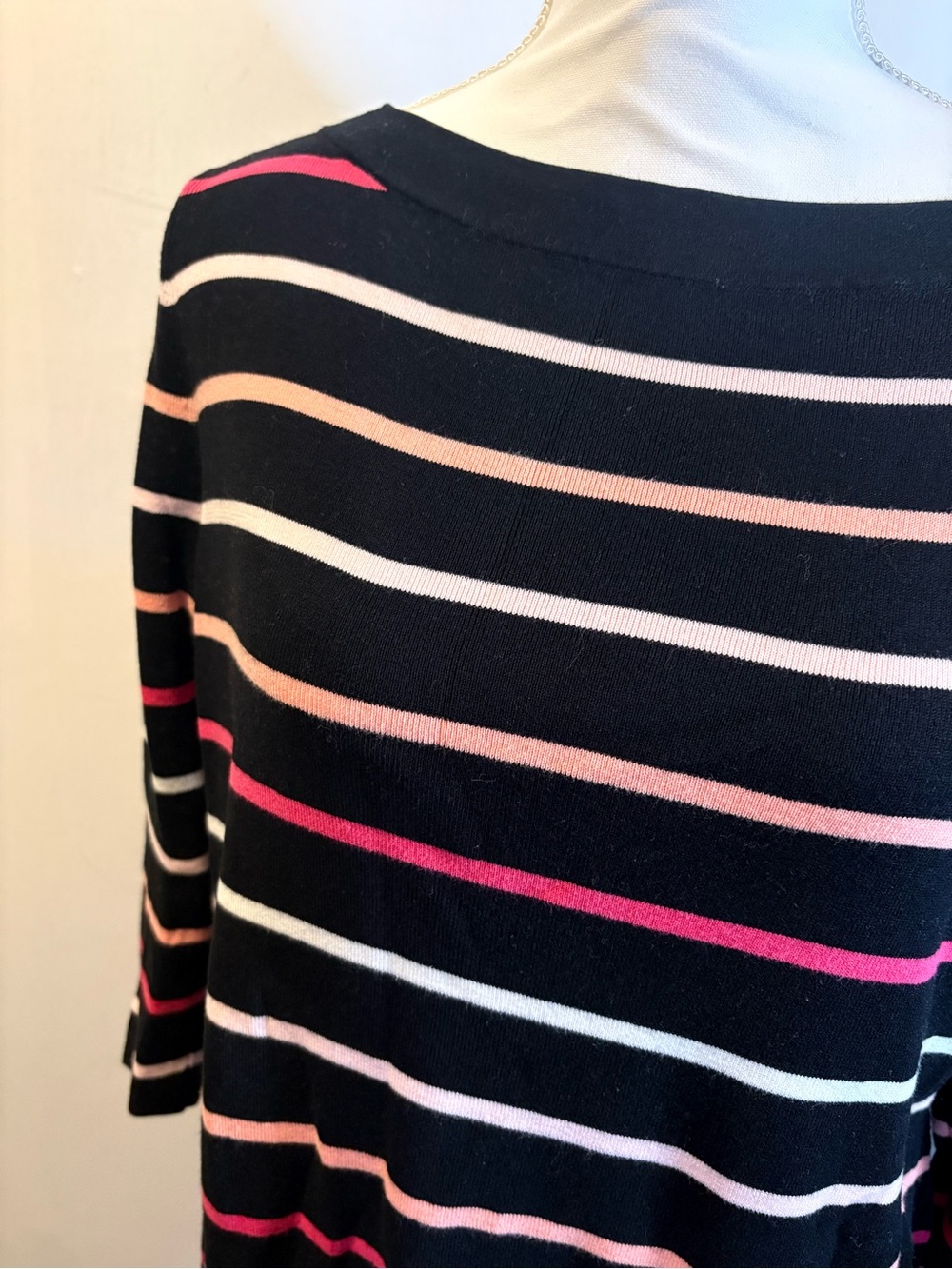 Talbots Multi Color Striped Top - Picture 2 of 6
